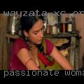 Passionate woman